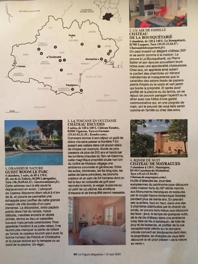 Escudes Bed & Breakfast Vigueron